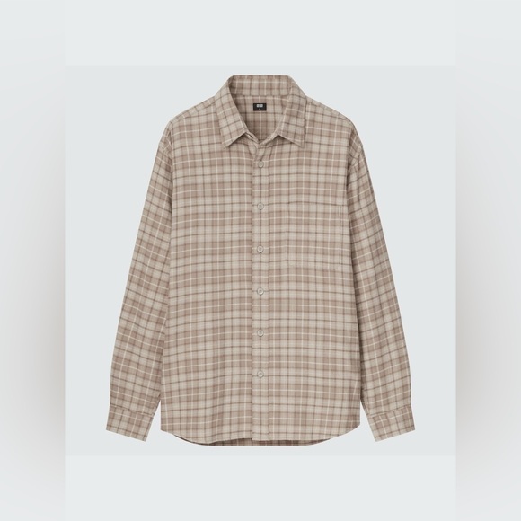 Uniqlo Other - Uniqlo Flannel Plaid Long-Sleeve Shirt
